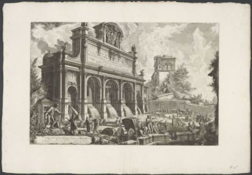 Fontana dell'Acqua Paola in Rome
