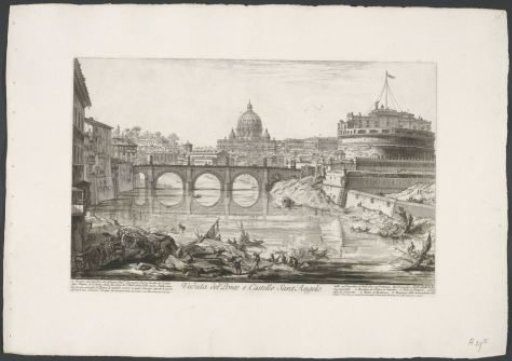 Bridge of Angels and Castel Sant'Angelo in Rome