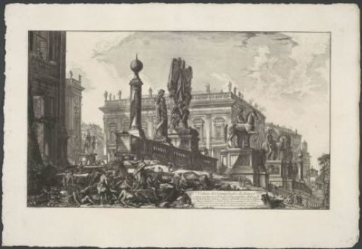 Piazza del Campidoglio viewed from the left