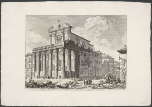 Temple of Antoninus and Faustina in Rome
