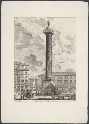 Column of Marcus Aurelius in Rome