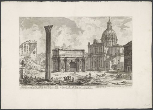 Arch of Septimius Severus on the Roman Forum