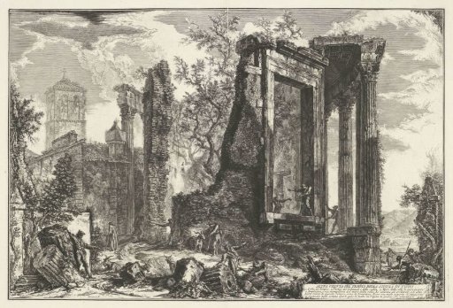 Temple of Vesta and the Temple of the Tiburtine Sibyl in Tivoli