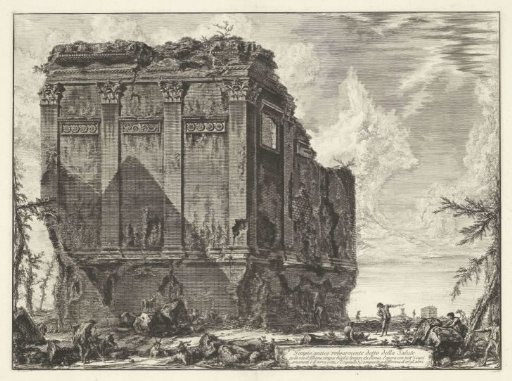 Temple of Salus near Rome