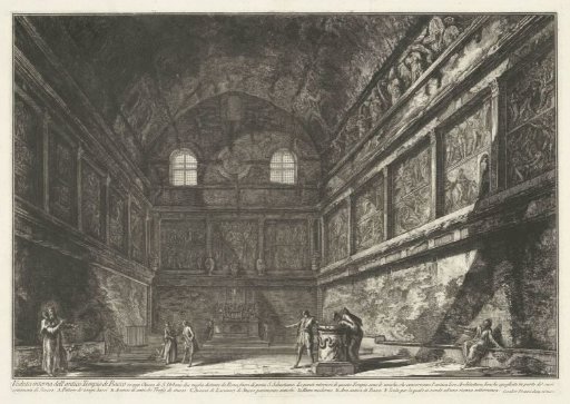 Interior of the Church of Sant’Urbano in Rome