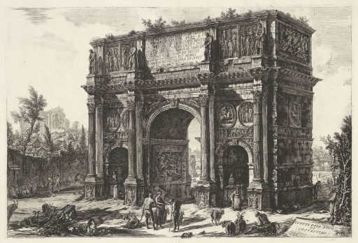 Arch of Constantine in Rome