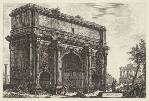 Arch of Septimius Severus in Rome