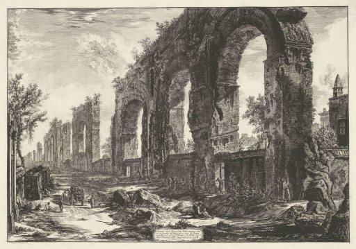 Aqueduct of Nero in Rome