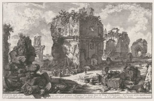 Tombs on the Via Appia Antica