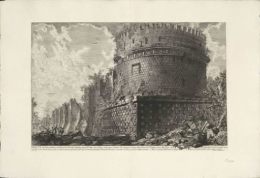 Tomb of Caecilia Metella in Rome