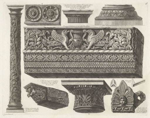 Architectural fragments