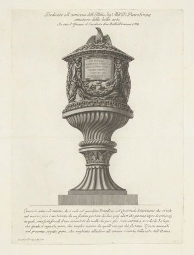 Antique ash vase