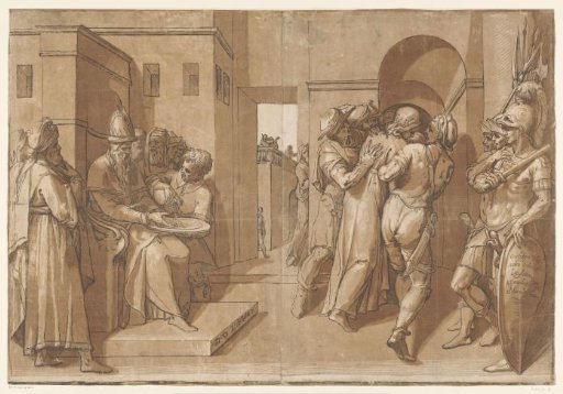 Pilate Washes His Hands in Innocence