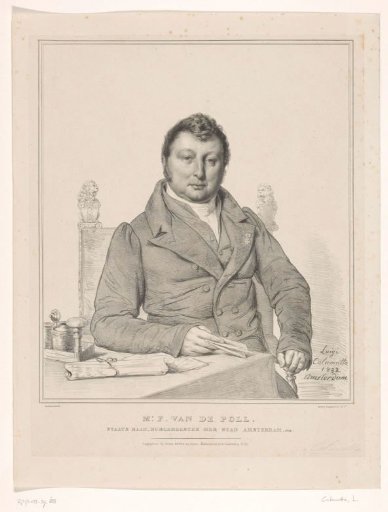 Portrait of Frederik van de Poll, State Councillor and Mayor of Amsterdam
