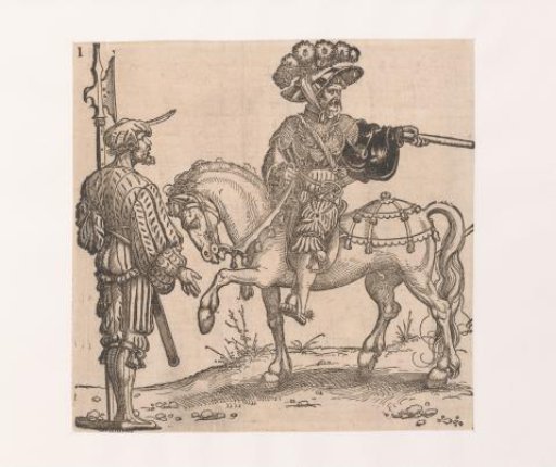 Military procession to the left (part 1)