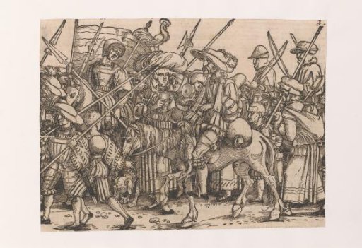 Military procession to the left (part 3)