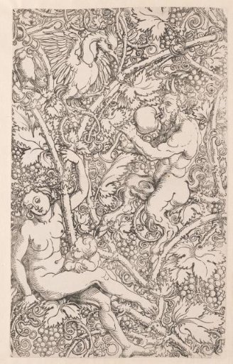Satyr family among grapevines (part 1)