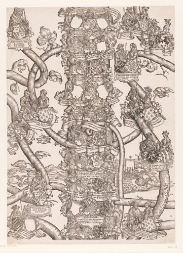 Genealogy of Frederick and Ottheinrich of Palatinate-Neuburg (plate 5)
