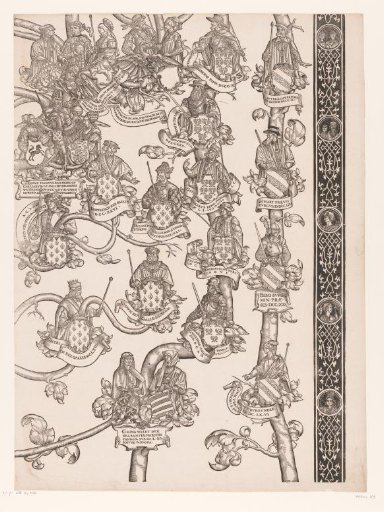 Genealogy of Frederick and Ottheinrich of Palatinate-Neuburg (plate 9)