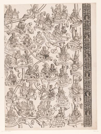 Genealogy of Frederick and Ottheinrich of Palatinate-Neuburg (plate 12)