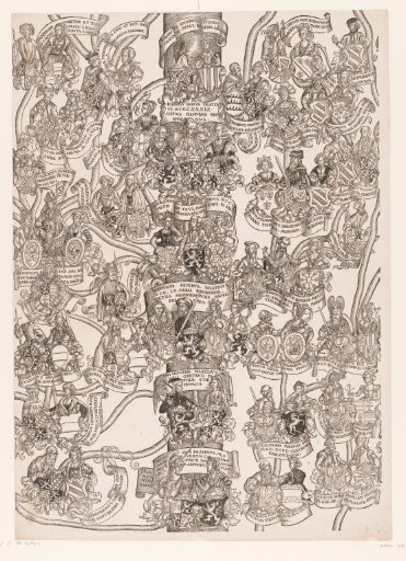Genealogy of Frederick and Ottheinrich of Palatinate-Neuburg (plate 17)