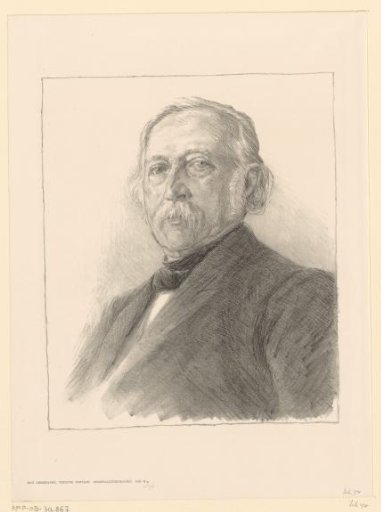 Portrait of Theodor Fontane