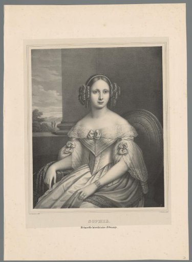 Portrait of Sophie, Princess of the Netherlands