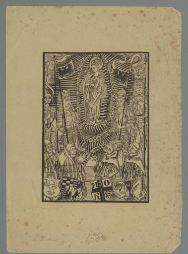 Madonna with saints and knights