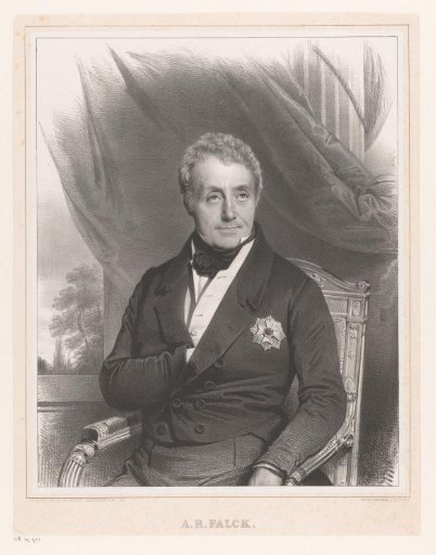 Portrait of Anton Reinhard Falck