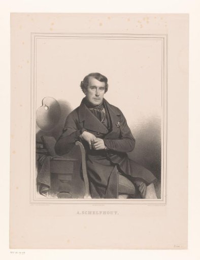 Portrait of Andreas Schelfhout