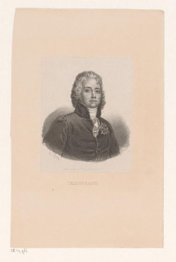 Portrait of Charles Maurice, Duke of Talleyrand-Périgord