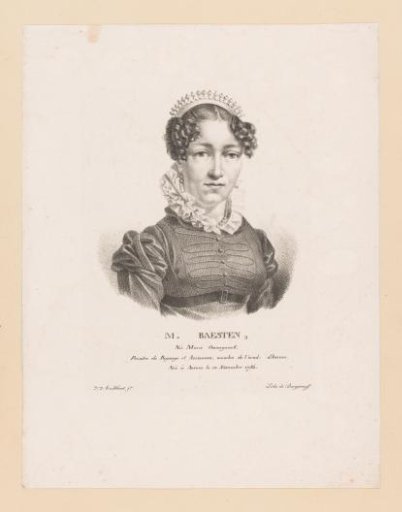 Portrait of Marie Baesten-Ommeganck