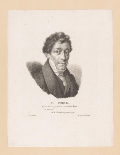 Portrait of Constantinus Fidelio Coene