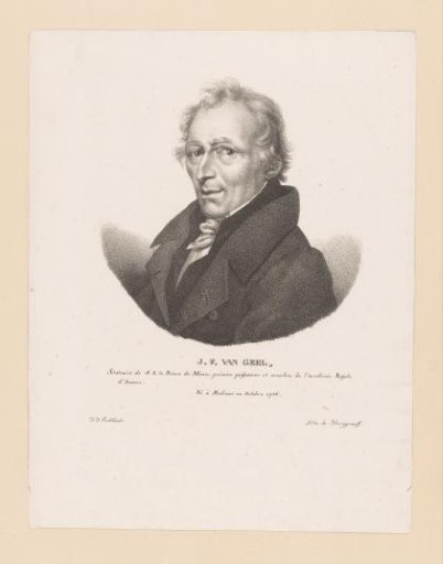 Portrait of Jan Frans van Geel