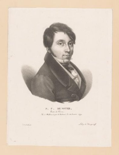 Portrait of Pierre François De Noter
