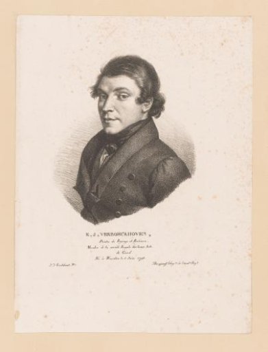 Portrait of Eugène Verboeckhoven