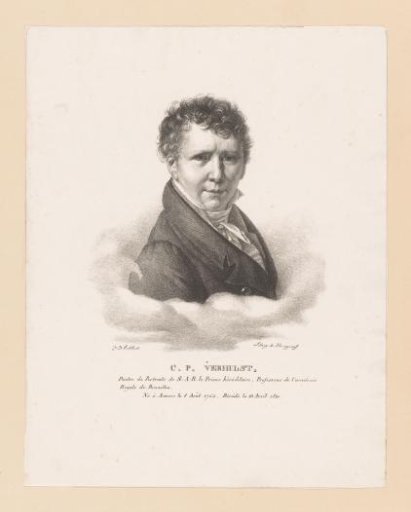 Portrait of Charles Pièrre Verhulst