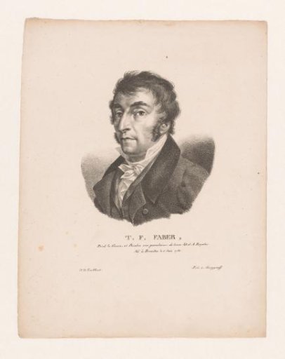 Portrait of Frédéric Théodore Faber