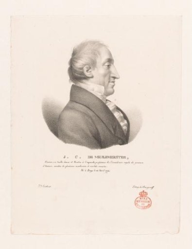 Portrait of Jozef Karel De Meulemeester