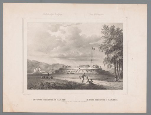 View of Fort Duurstede in Saparua