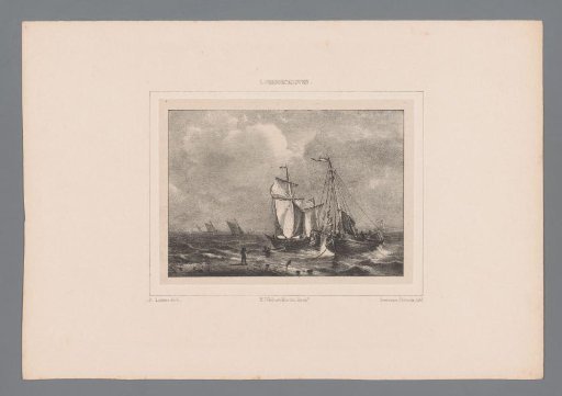 Ships on the coast