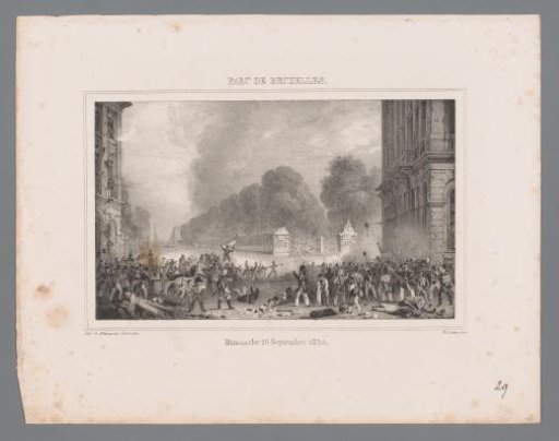 Battles near the Warandepark