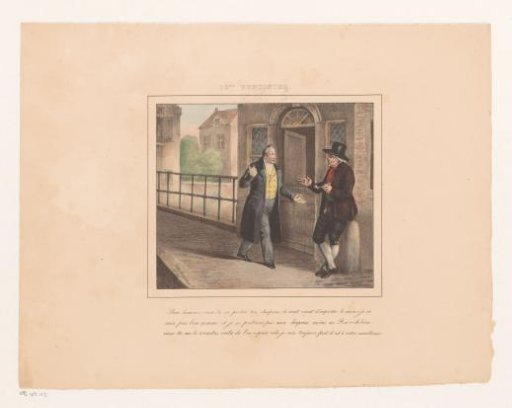 King William I Asks to Borrow a Hat, 1829