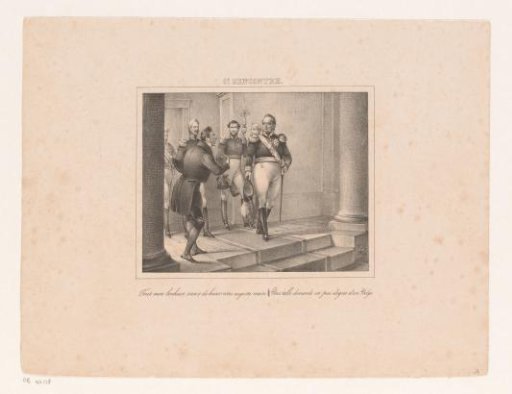 King William I punishing a flatterer