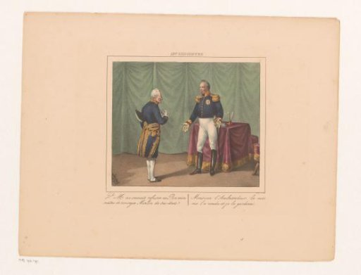 King William I Rejects the Request for the Extradition of Merlin, 1829