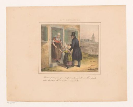 King William I Takes a Girl Home, 1829