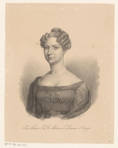 Portrait of Anna Pavlovna Romanova