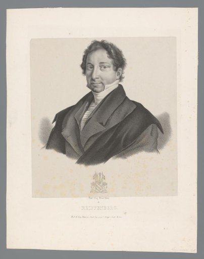 Portrait of Frédéric Auguste Ferdinand Thomas de Reiffenberg