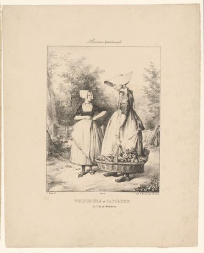 Vegetable seller from Walcheren