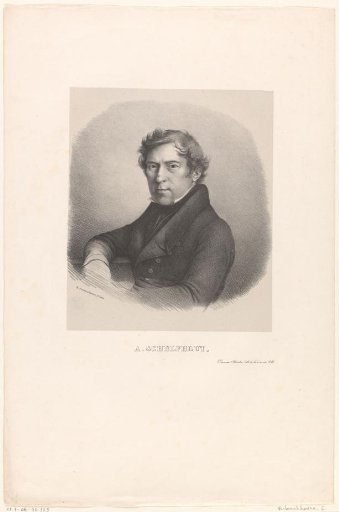 Portrait of Andreas Schelfhout